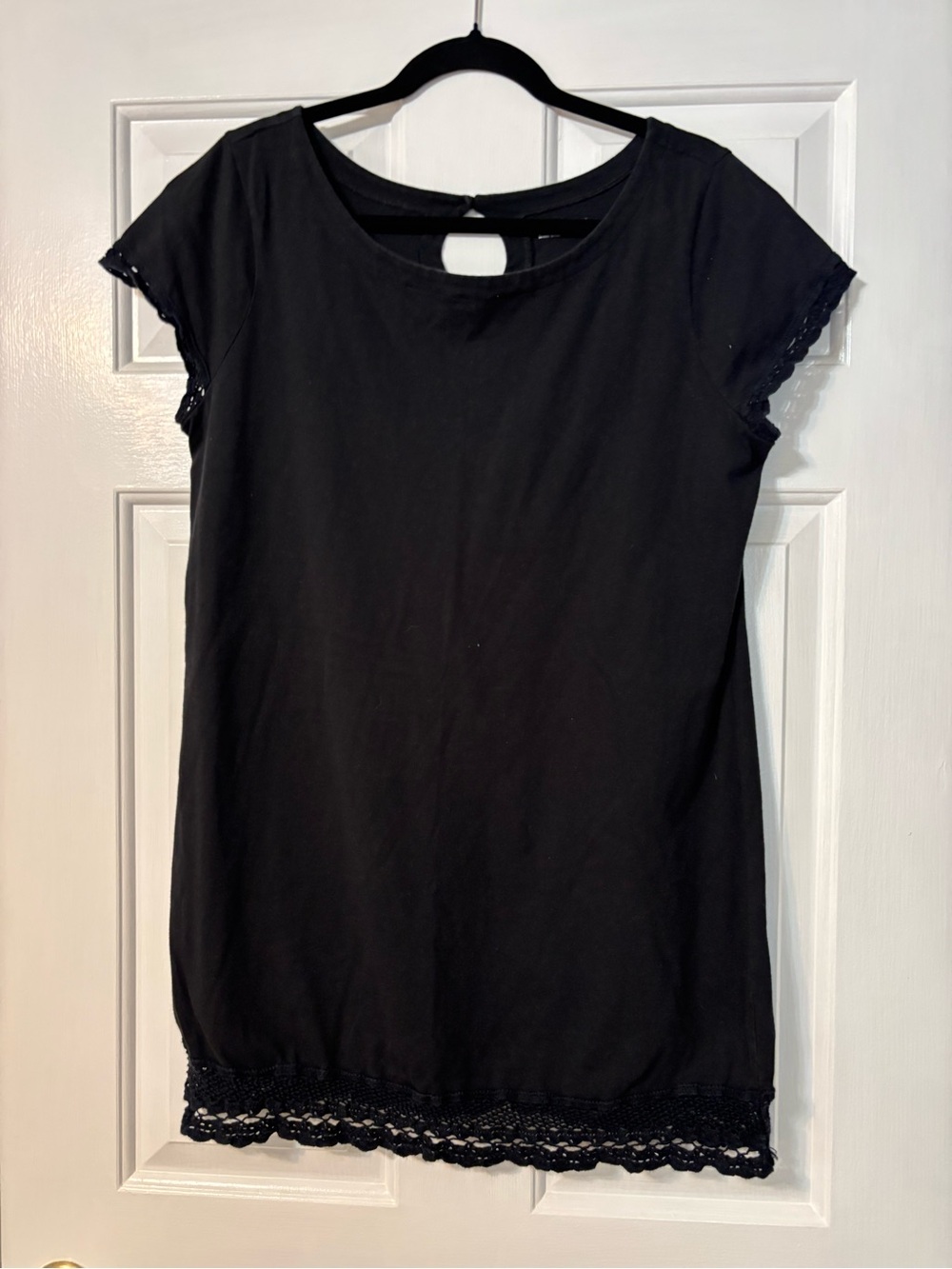 Gap Body Women's Crochet-Hem Swim Cover-Up